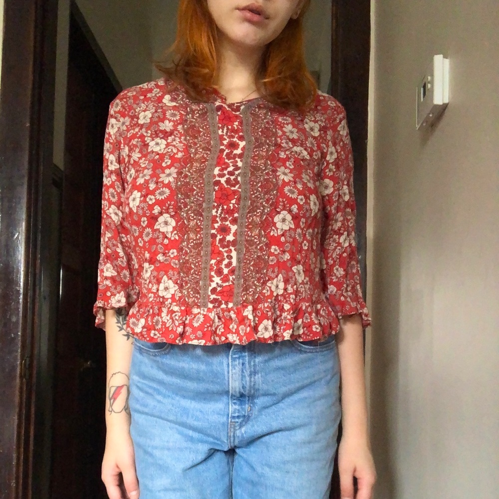 Floral blouse